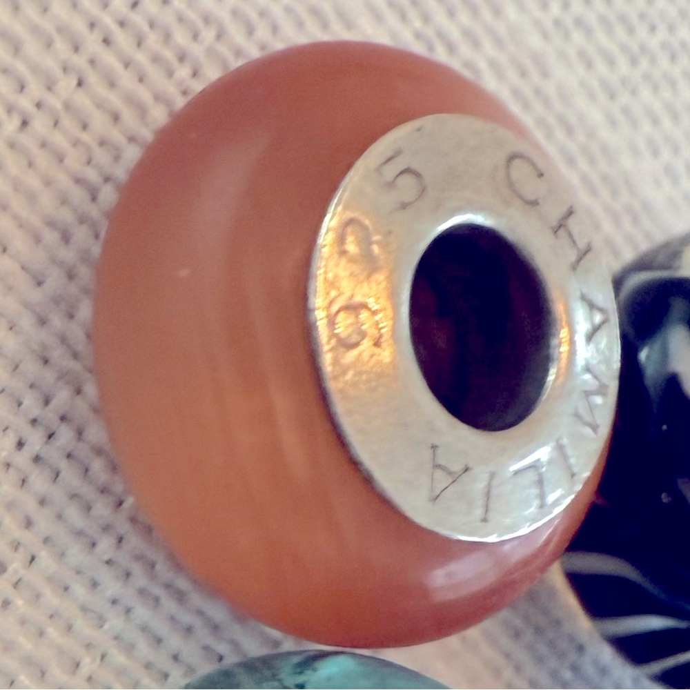 Chamilia Orange Bracelet Charm
